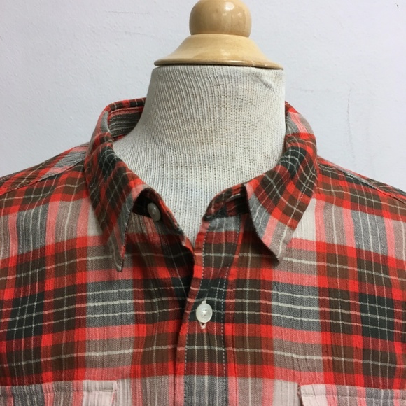 PATAGONIA cotton Steersman brown PLAID work utility Shirt XL Nwt shacket - Picture 2 of 5